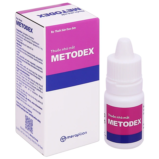 Thuốc nhỏ mắt Metodex Merap (5ml) 1 Thuốc nhỏ mắt Metodex Merap (5ml)