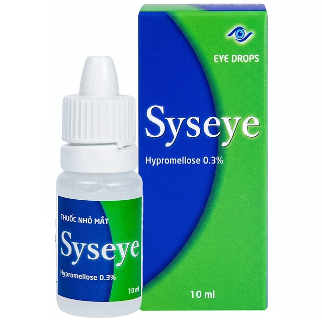 Thuốc nhỏ mắt Syseye Merap (10ml) 1 Thuốc nhỏ mắt Syseye Merap (10ml)