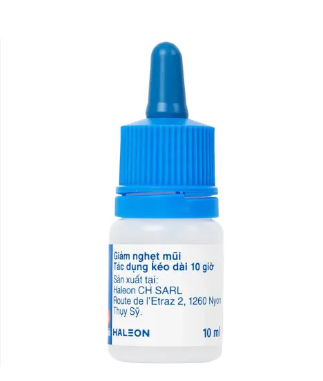 Thuốc nhỏ mũi Otrivin 0.1% điều trị nghẹt mũi, sung huyết mũi họng (10ml) 2 Thuốc nhỏ mũi Otrivin 0.1% điều trị nghẹt mũi, sung huyết mũi họng (10ml) - Ảnh 2
