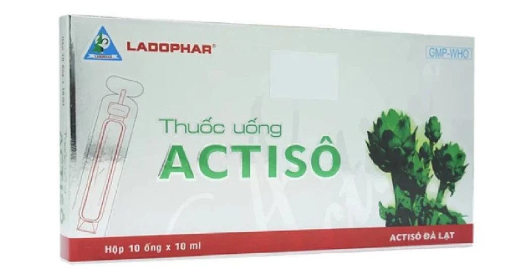 Thuốc uống Actiso 10ml Ladophar 1 Thuốc uống Actiso 10ml Ladophar