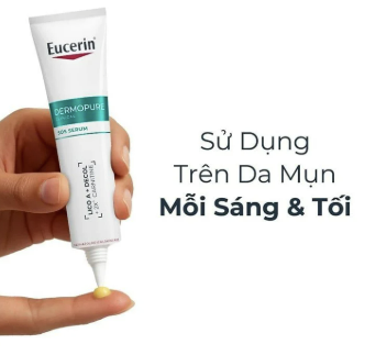 Tinh Chất Eucerin Dermopure Clinical SOS Serum 40ml Cho Da Mụn 3 Tinh Chất Eucerin Dermopure Clinical SOS Serum 40ml Cho Da Mụn - Ảnh 3