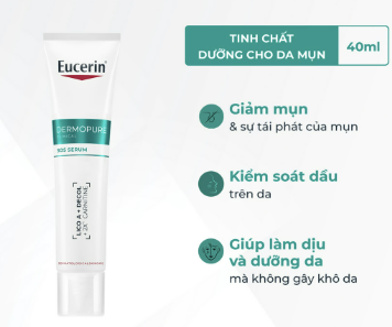 Tinh Chất Eucerin Dermopure Clinical SOS Serum 40ml Cho Da Mụn 4 Tinh Chất Eucerin Dermopure Clinical SOS Serum 40ml Cho Da Mụn - Ảnh 4