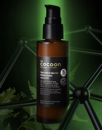 Tinh Chất Bí Đao N15 Cocoon 70ml Giảm Bóng Nhờn Giảm Mụn 2 Tinh Chất Bí Đao N15 Cocoon 70ml Giảm Bóng Nhờn Giảm Mụn - Ảnh 2