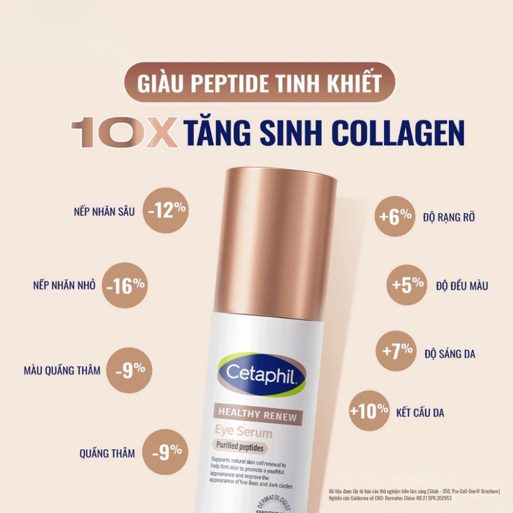 Tinh Chất Mắt Cetaphil Healthy Renew 15ml Giảm Nếp Nhăn Quầng Thâm 3 Tinh Chất Mắt Cetaphil Healthy Renew 15ml Giảm Nếp Nhăn Quầng Thâm - Ảnh 3
