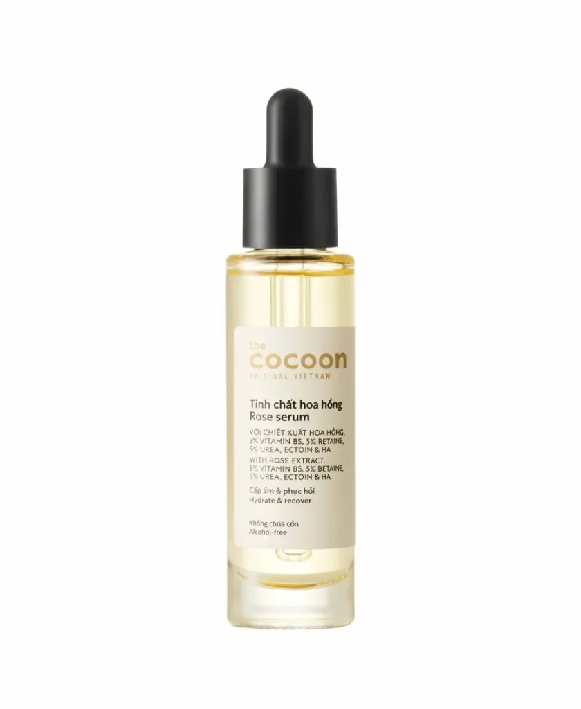 Tinh Chất Hoa Hồng Cocoon Cấp Ẩm Phục Hồi 30ml 1 Tinh Chất Hoa Hồng Cocoon Cấp Ẩm Phục Hồi 30ml