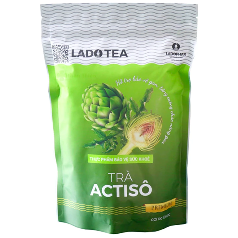Trà Actiso Premium Ladophar (bịch 100 túi) 1 Trà Actiso Premium Ladophar (bịch 100 túi)