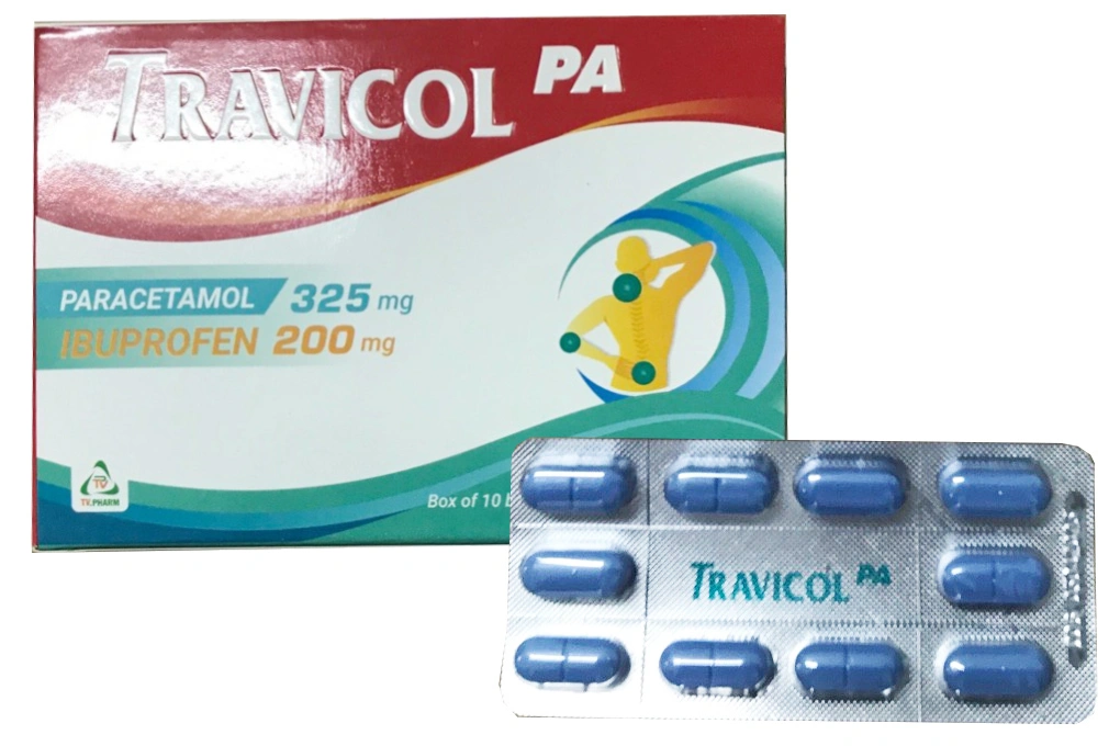 Travicol PA (10 vỉ x 10 viên) 1 Travicol PA (10 vỉ x 10 viên)