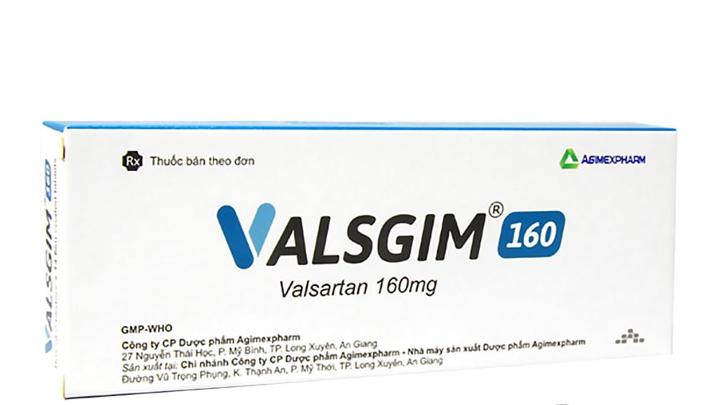 VALSGIM 160 AGIMEXPHARM (VALSARTAN) 2 VALSGIM 160 AGIMEXPHARM (VALSARTAN) - Ảnh 2