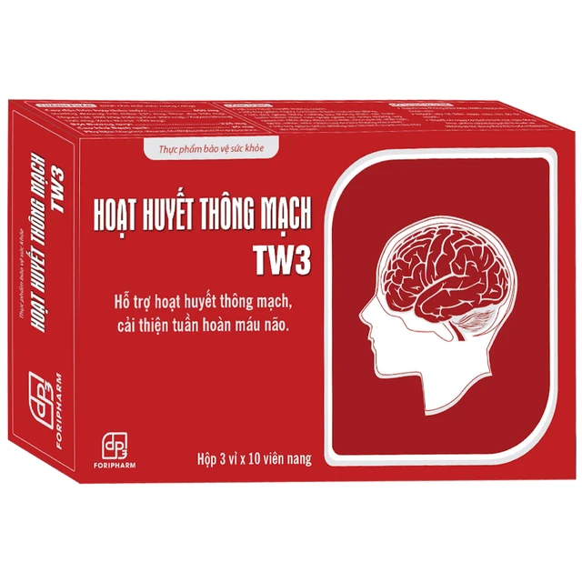 Viên Hoạt Huyết Thông Mạch TW3 (3 vỉ x 10 viên) 1 Viên Hoạt Huyết Thông Mạch TW3 (3 vỉ x 10 viên)