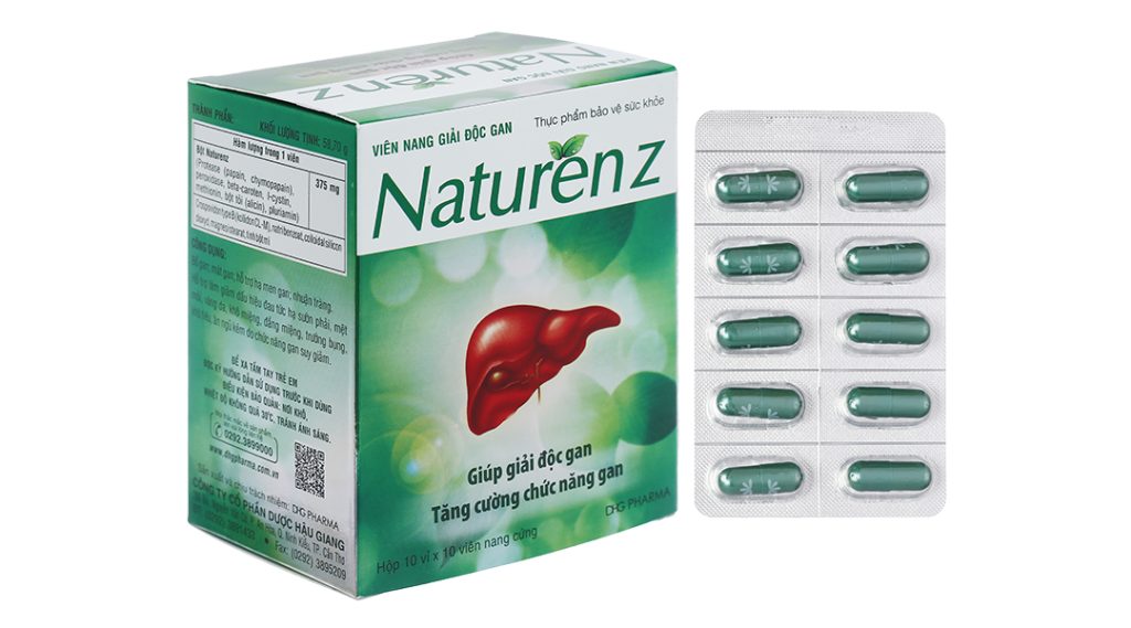 Viên bổ gan Naturen Z DHG (10 vỉ x 10 viên) 2 Viên bổ gan Naturen Z DHG (10 vỉ x 10 viên) - Ảnh 2