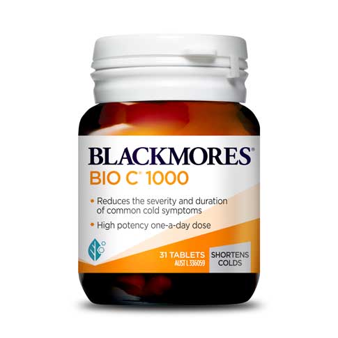 Viên hỗ trợ tăng cường sức khỏe Blackmores Bio C 1000mg (31 viên) 1 Viên hỗ trợ tăng cường sức khỏe Blackmores Bio C 1000mg (31 viên)
