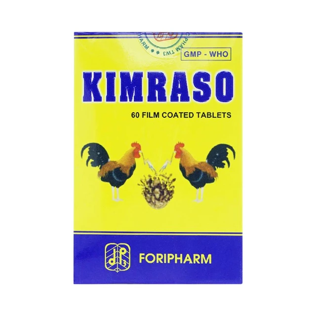 Viên nén Kimraso Forifarm trị sỏi thận, sỏi mật, viêm bể thận, viêm túi mật (60 viên) 1 Viên nén Kimraso Forifarm trị sỏi thận, sỏi mật, viêm bể thận, viêm túi mật (60 viên)