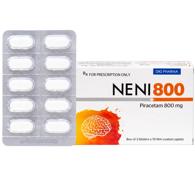 Viên nén Neni 800 DHG (3 vỉ x 10 viên) 1 Viên nén Neni 800 DHG (3 vỉ x 10 viên)