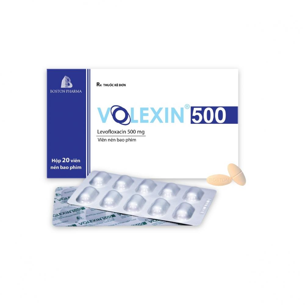Volexin 500 - Boston (2 vỉ x 10 viên) 1 Volexin 500 - Boston (2 vỉ x 10 viên)