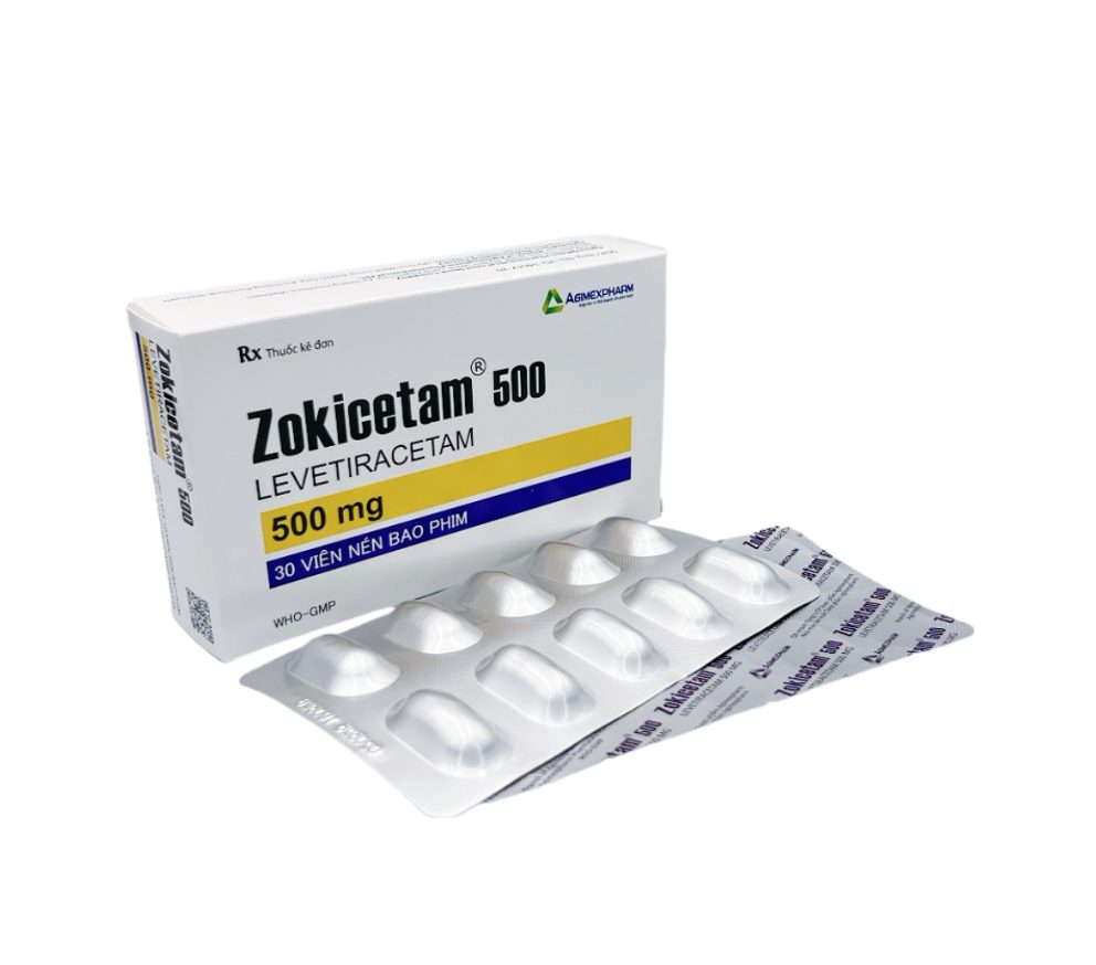 Zokicetam 500 Agimexpharm (3 vỉ x 10 viên) 1 Zokicetam 500 Agimexpharm (3 vỉ x 10 viên)