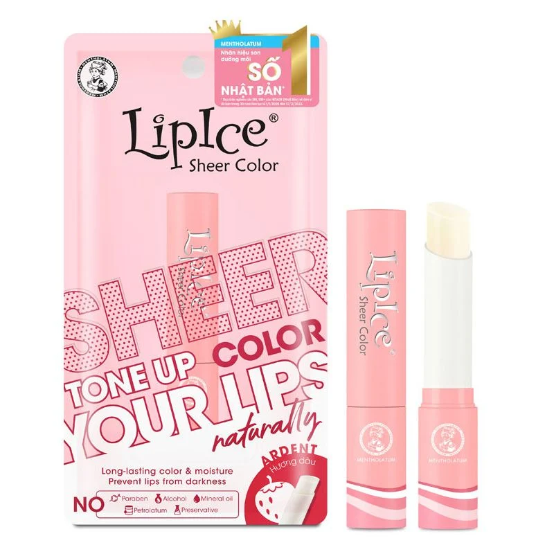 Son Dưỡng Có Màu LIPICE Natural 2.4g Sheer Color 1 Son Dưỡng Có Màu LIPICE Natural 2.4g Sheer Color