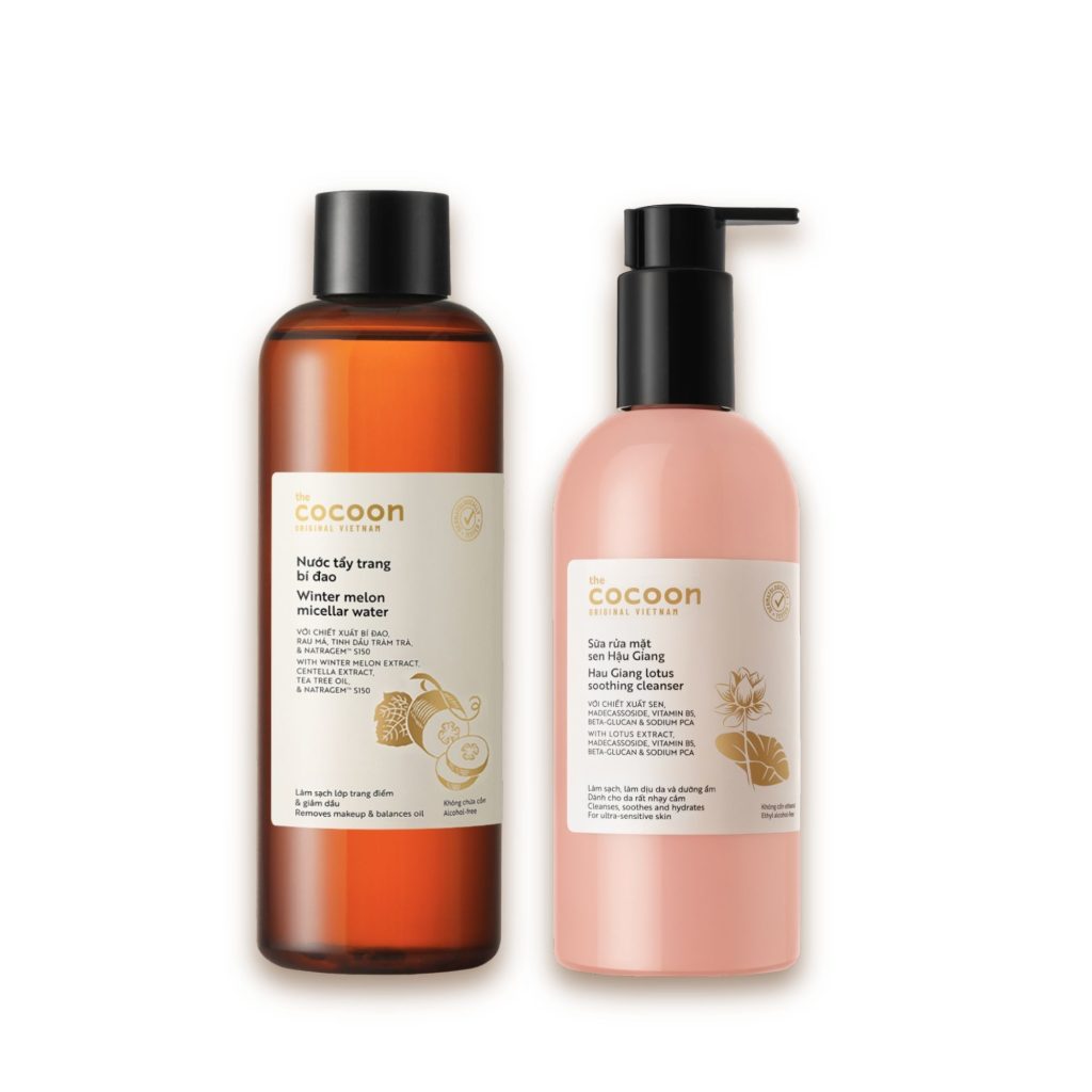 Combo Cocoon Sữa Rửa Mặt Sen Hậu Giang 310ml & Nước Tẩy Trang Bí Đao 500ml 1 Combo Cocoon Sữa Rửa Mặt Sen Hậu Giang 310ml & Nước Tẩy Trang Bí Đao 500ml chính hãng tại MinPharmcy.