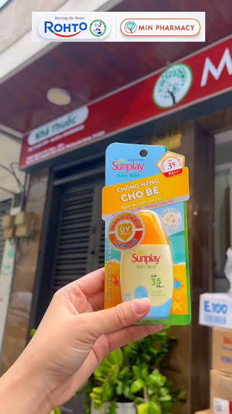 Sữa Chống Nắng Cho Bé Và Da Nhạy Cảm Sunplay Baby Mild SPF35/PA++ 30Gr